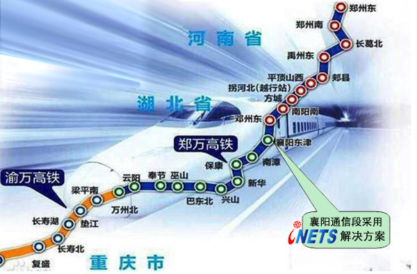 iNETS解决方案成功应用于郑万高铁襄阳东津站